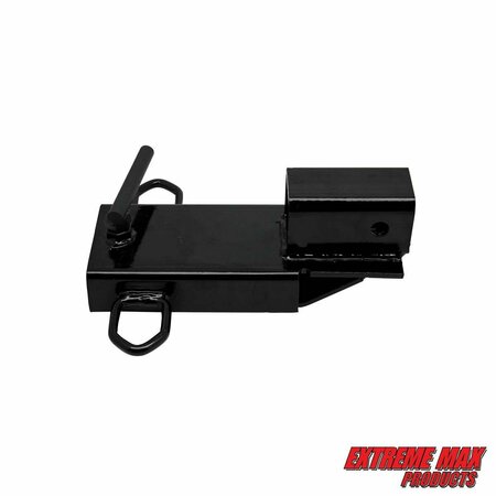 Extreme Max Extreme Max 5001.1373 Clamp-On Forklift Fork Hitch Receiver Adapter - 2" 5001.1373